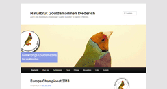 Desktop Screenshot of gouldamadine.de