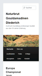 Mobile Screenshot of gouldamadine.de